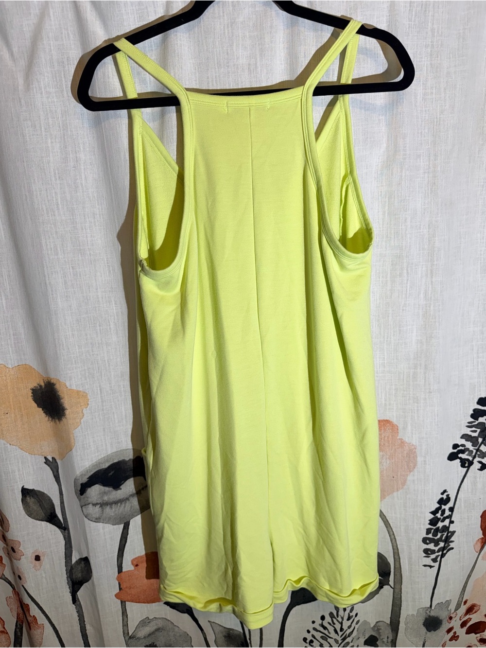 Sincerely Jules Neon Yellow Wide-Leg Romper – Size Medium - Picture 5 of 10